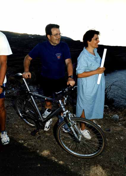 Pantelleria VIP Romano Prodi