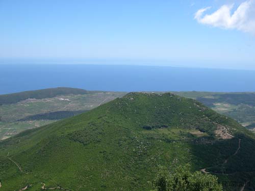 Pantelleria panorama vulcano