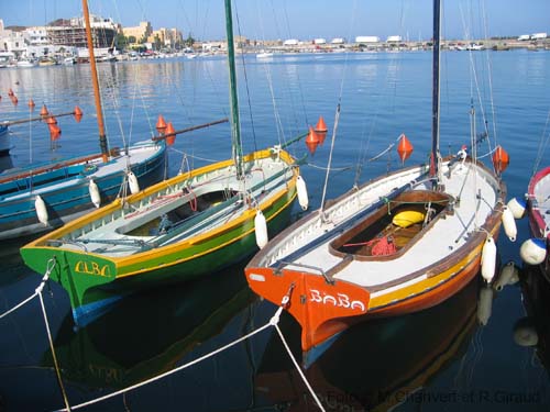 Pantelleria Porto Barche colorate